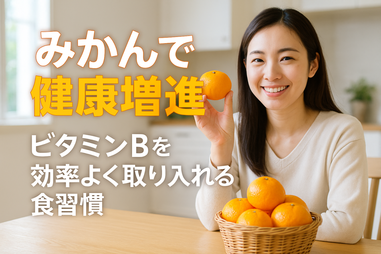 みかんで健康増進！ビタミンbを効果的に摂取