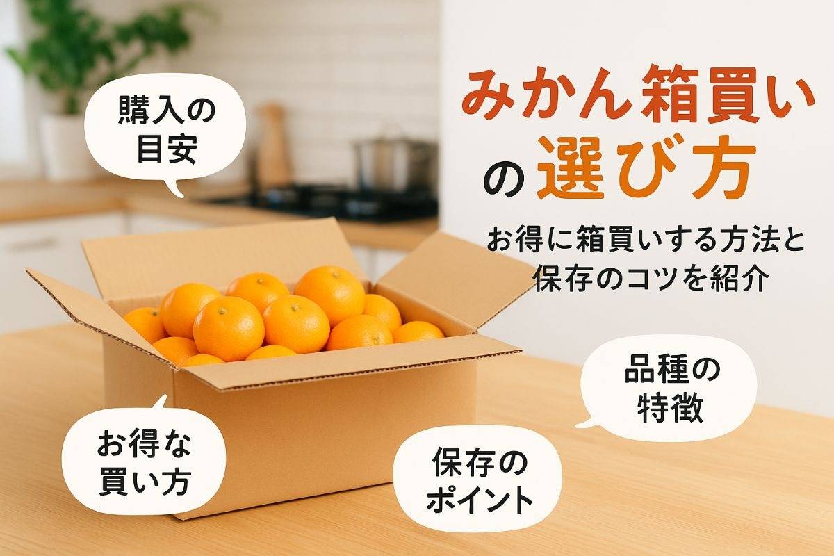 みかん箱買いの買い方比較・保存方法と選び方ガイド