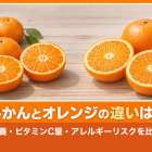 みかんとオレンジの違いは？栄養・ビタミンC量・アレルギーリスクを比較